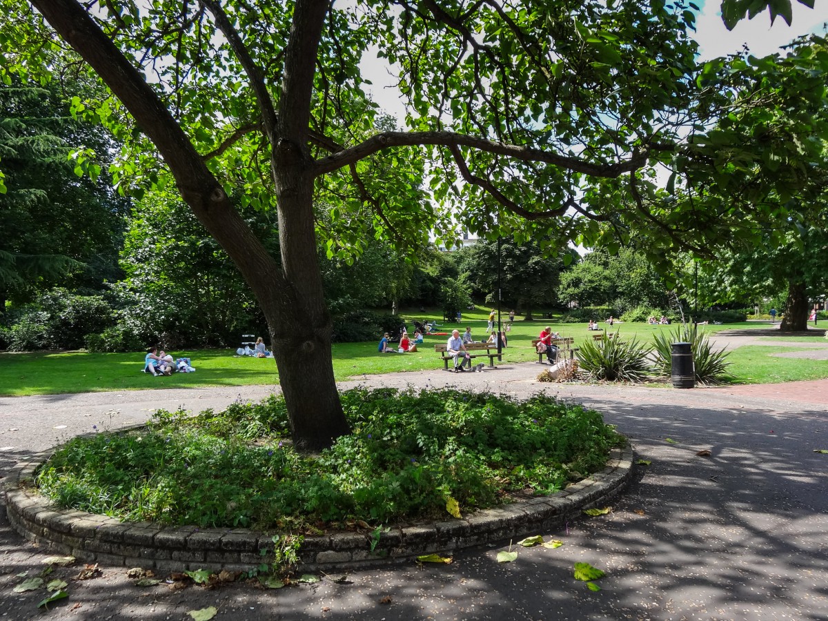 Chapelfield Gardens. Photo: Michael Button.