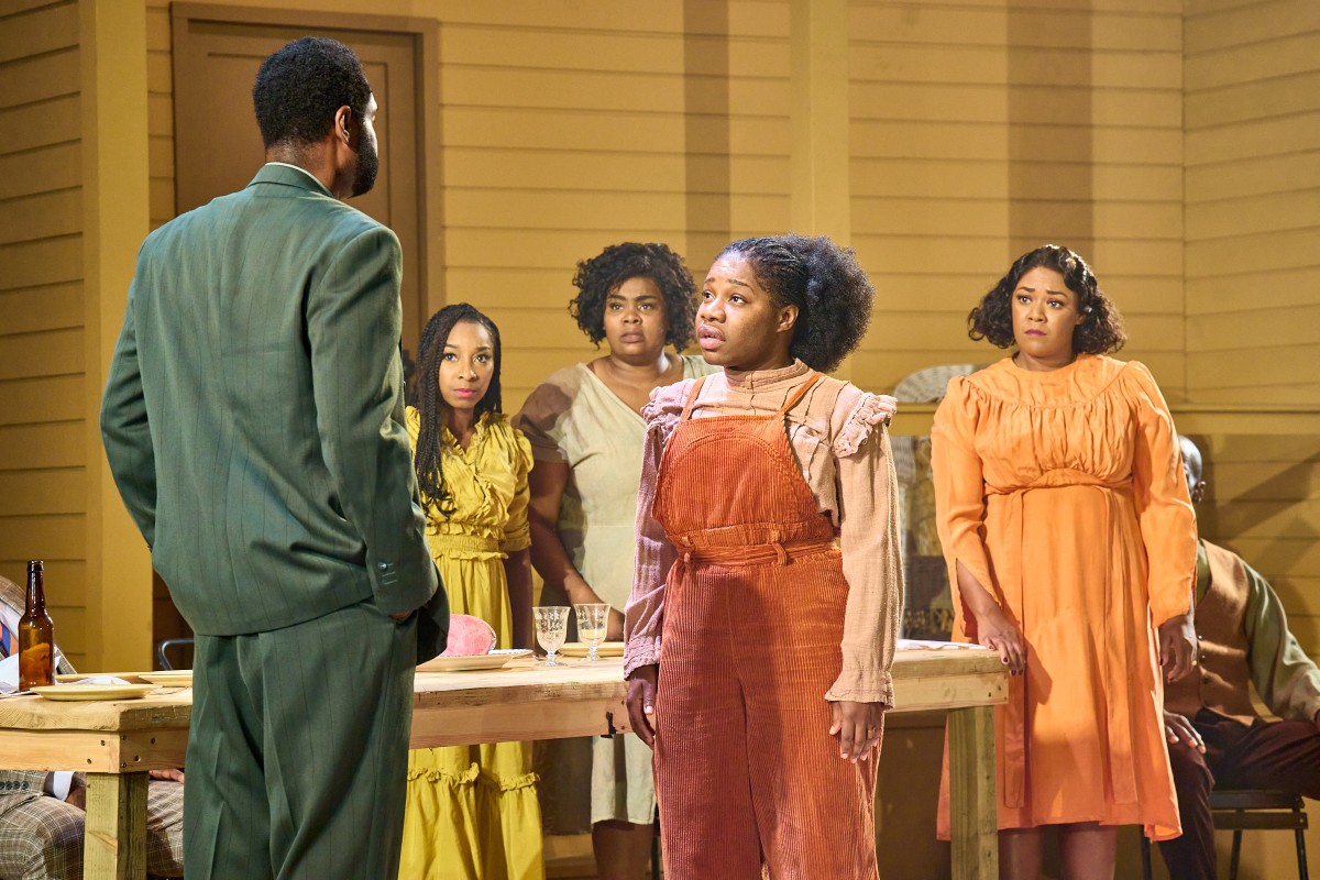 The cast of The Colour Purple