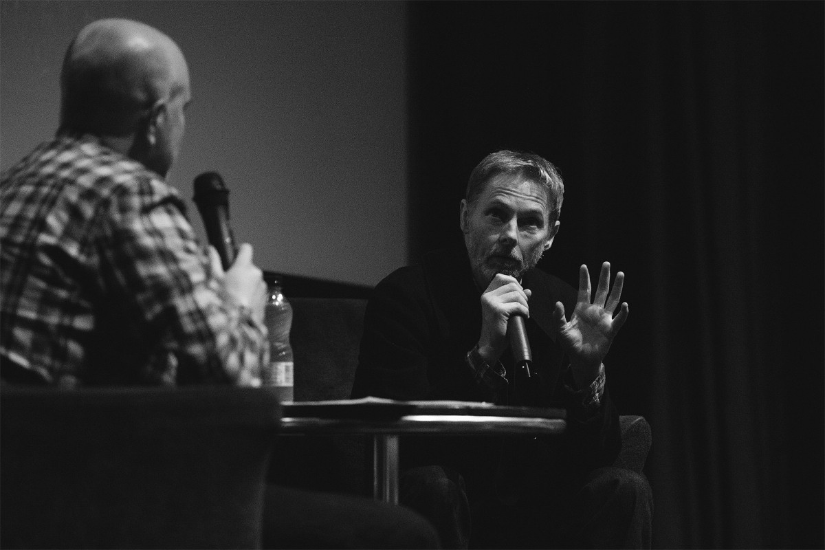 Sean Harris at the Norwich Film Festival launch - Photo: Simon Buck