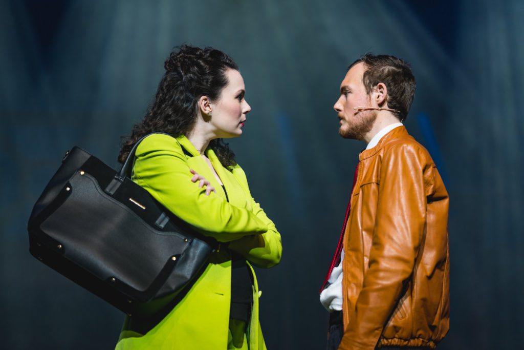 Kathryn White and Dominic Sands in Kinky Boots - Photo: Richard Jarmy