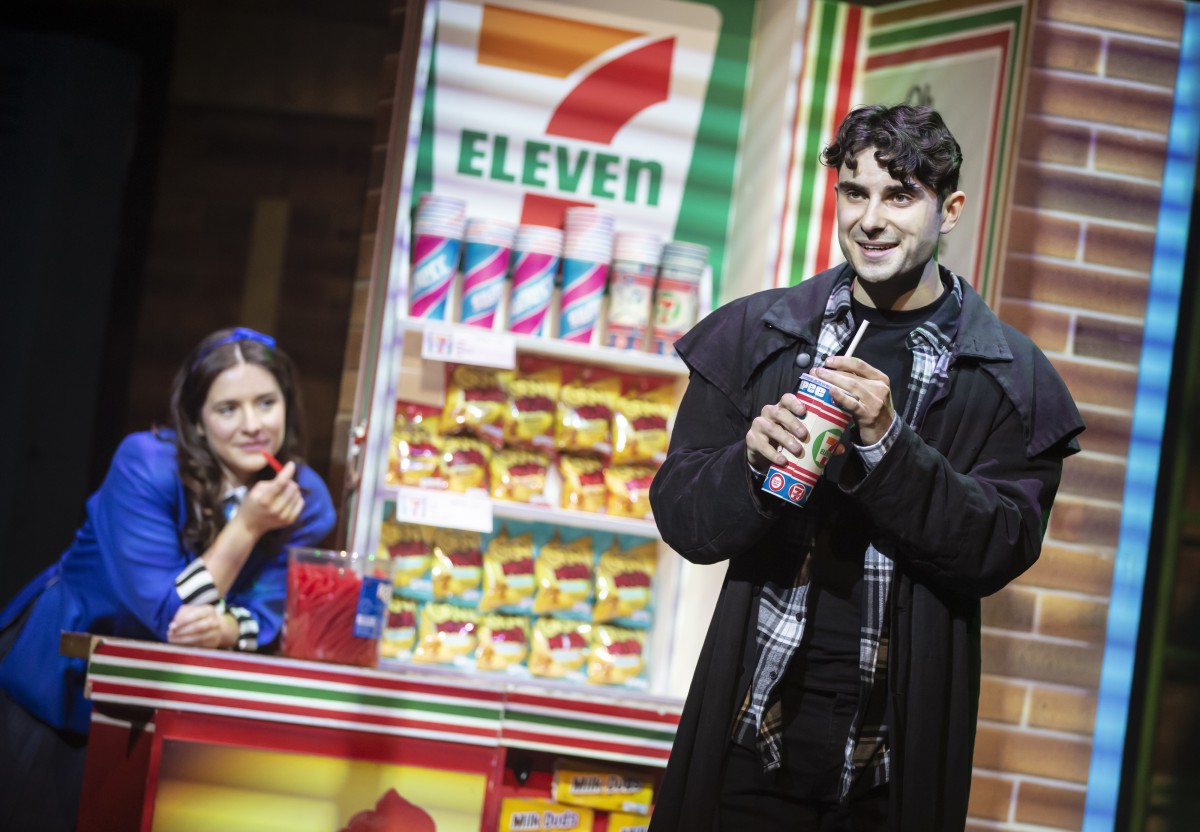 Veronica Innes and Jacob Fowler in Heathers - Photo: Pamela Raith Photography