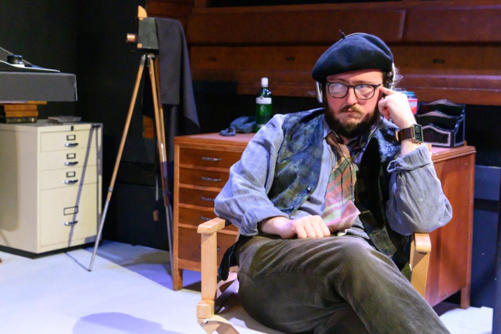 Harry Quirk in Comic Potential at Sewell Barn Theatre - Photo: Barry Parsons / East Anglia Photo Services