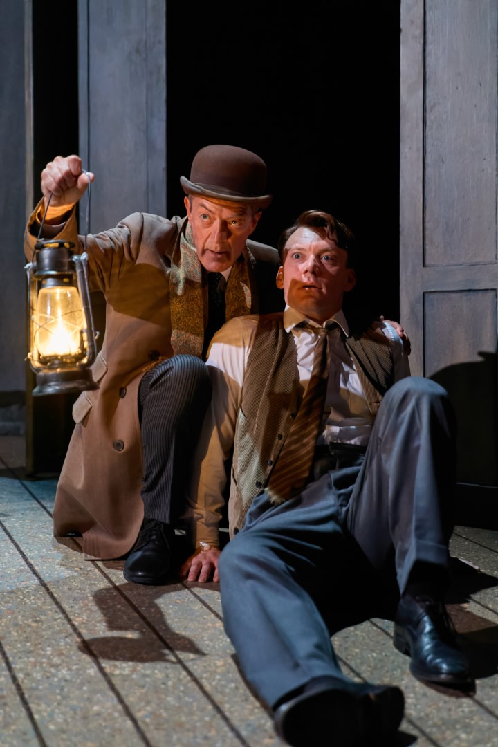 Malcolm James and Mark Hawkins in The Woman in Black - Photo: Mark Douet