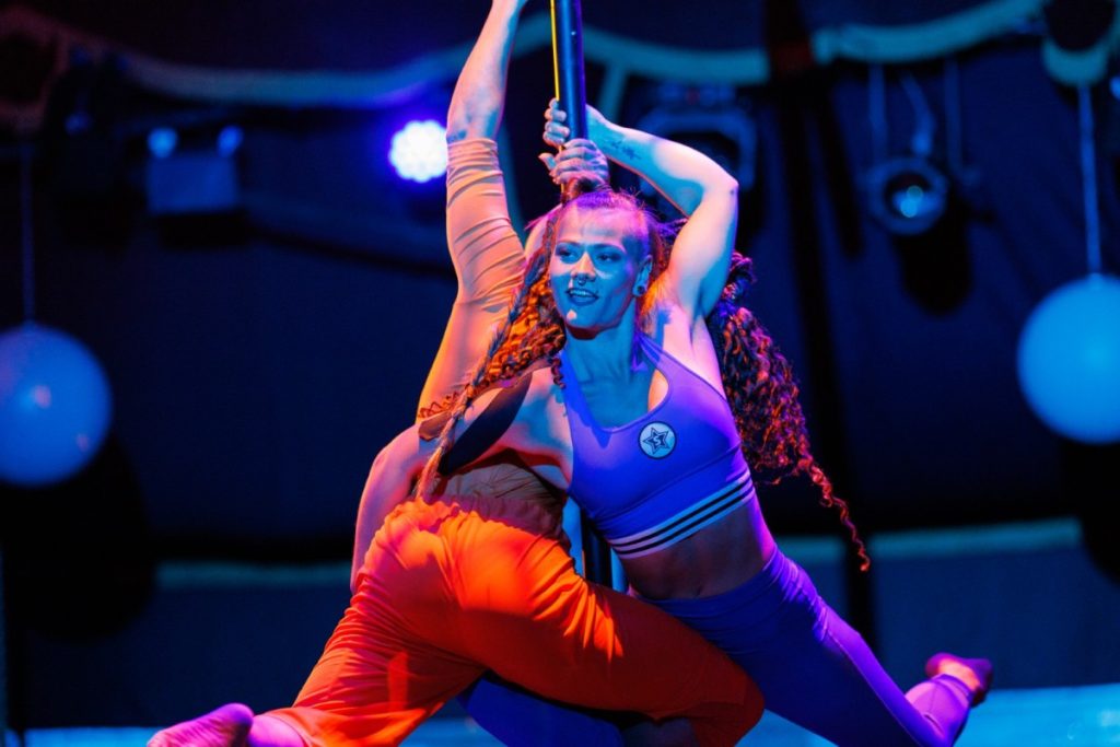 Gracie Hill and Rebecca Solomon in Showdown at Norfolk and Norwich Festival - Photo courtesy NNF