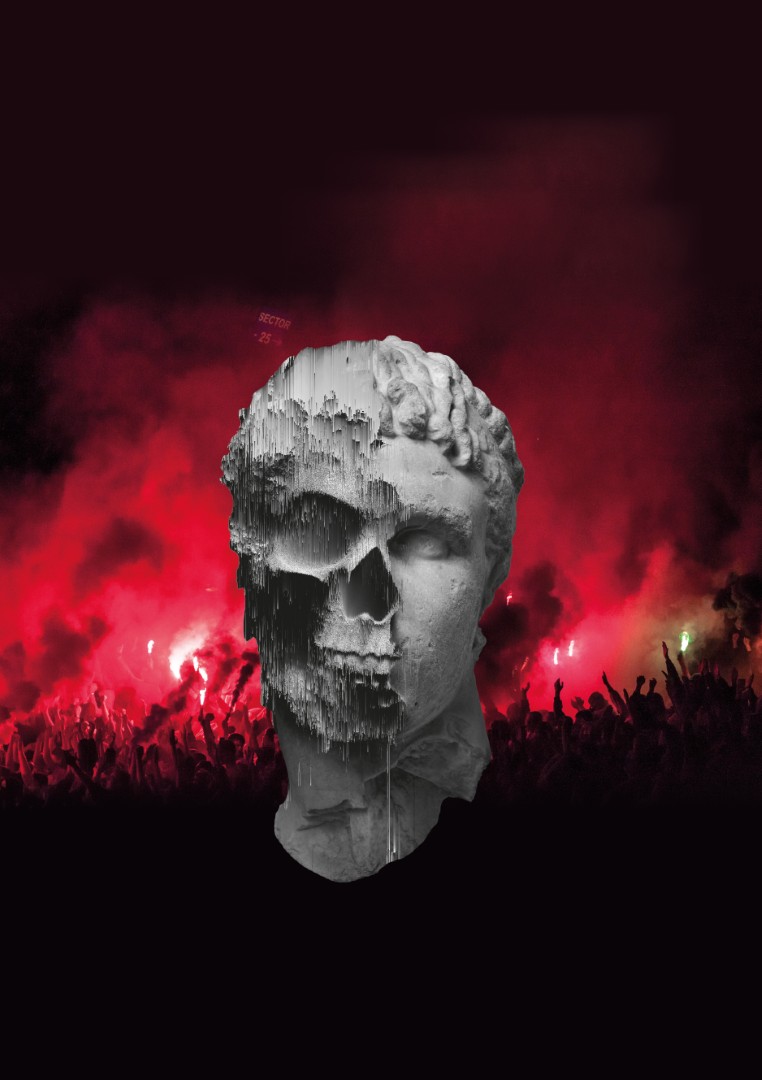 Promotional image for Coriolanus at Sewell Barn Theatre