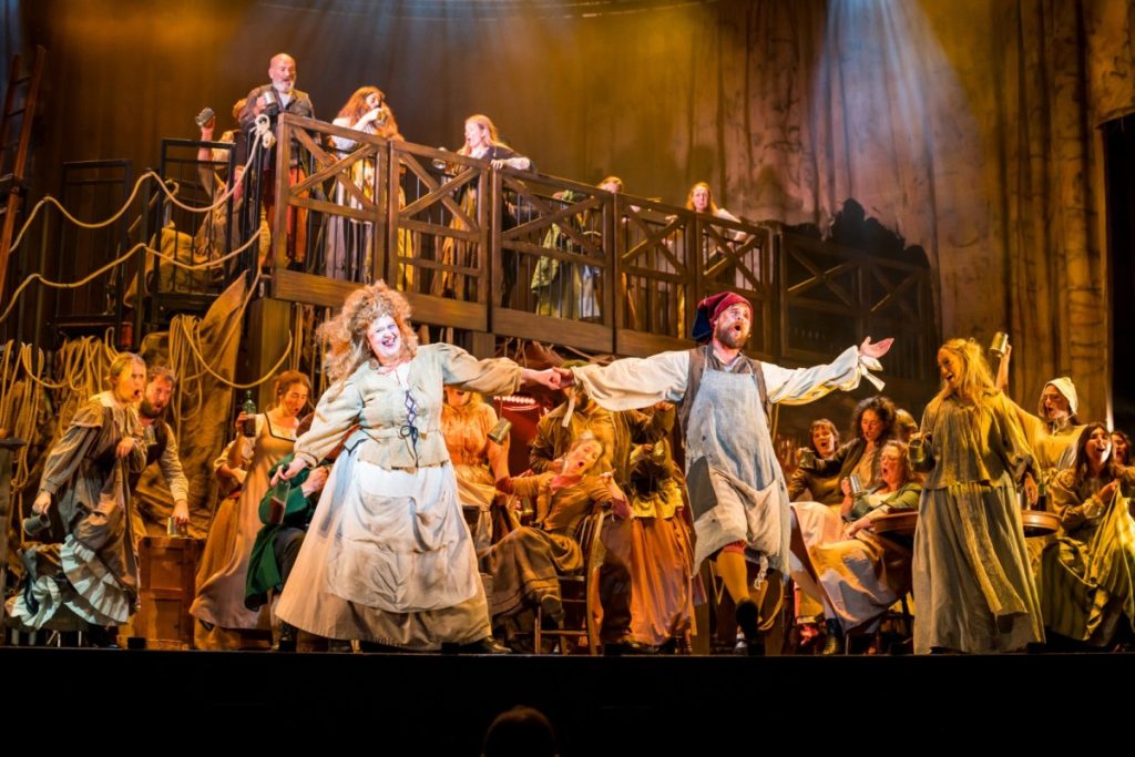 Alex Green and Hannah Lucas in Les Misérables - Photo: Richard Jarmy