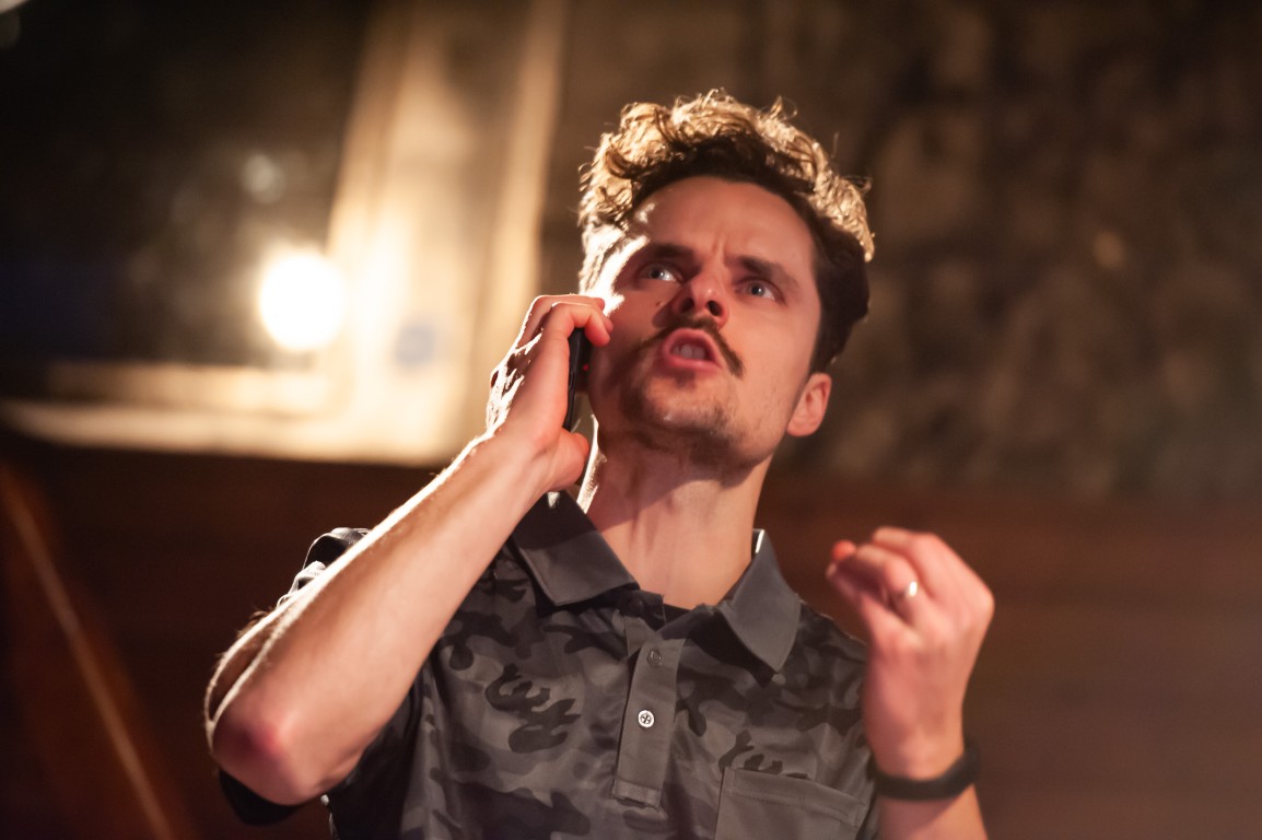 Hans-Christian Harder as Coriolanus - Photo: Barry Parsons / East Anglia Photo Services