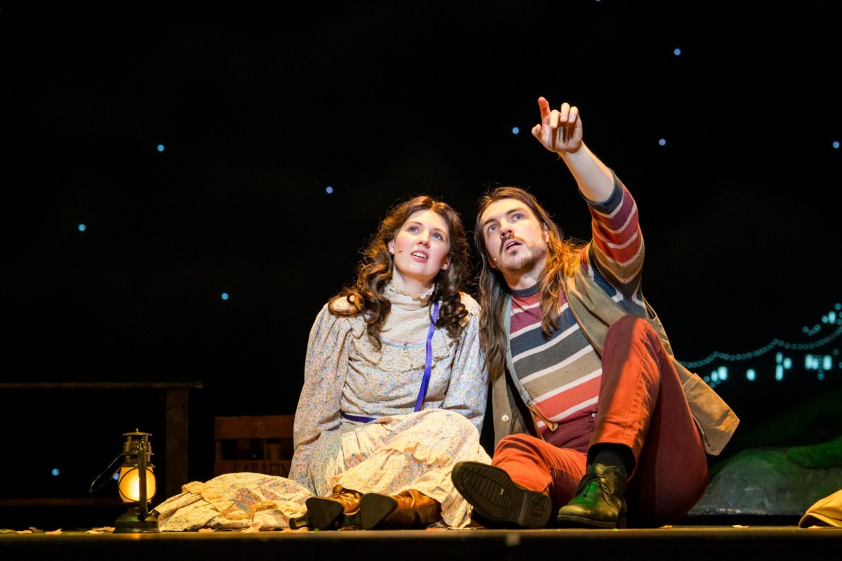 Ruby Bardwell-Dix and Lewis Aves in Carousel by NNOS at Norwich Theatre Royal - Photo: Richard Jarmy