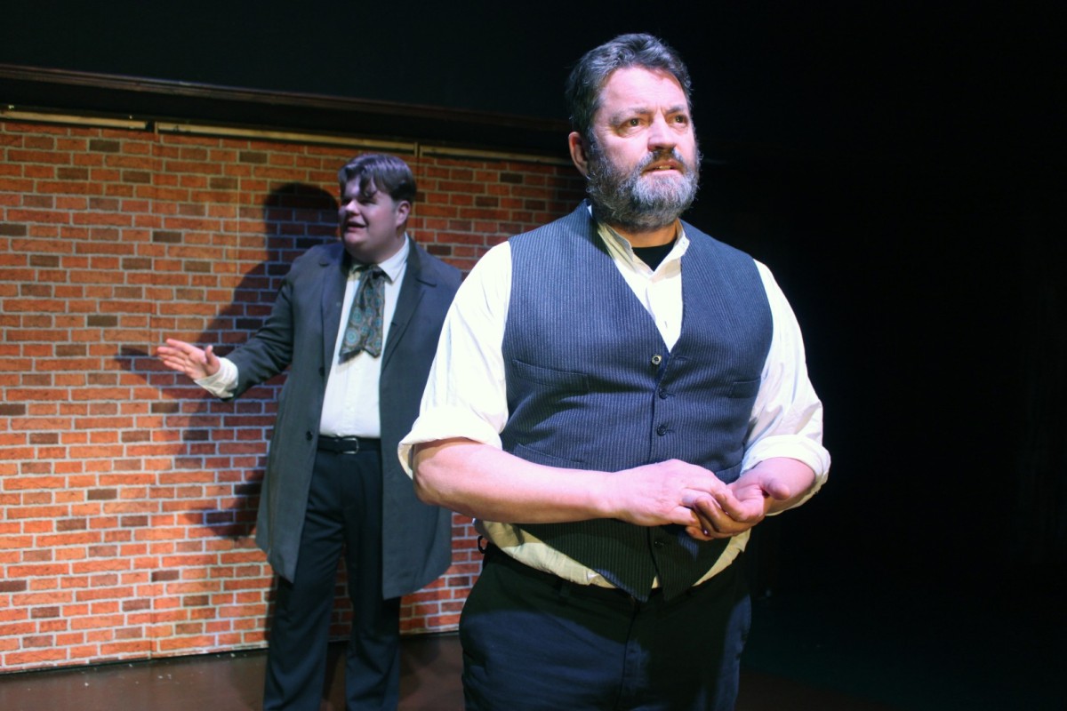 Jonathan Redding as Owen in The Ragged Trousered Philanthropists - Photo: Andrew Evans