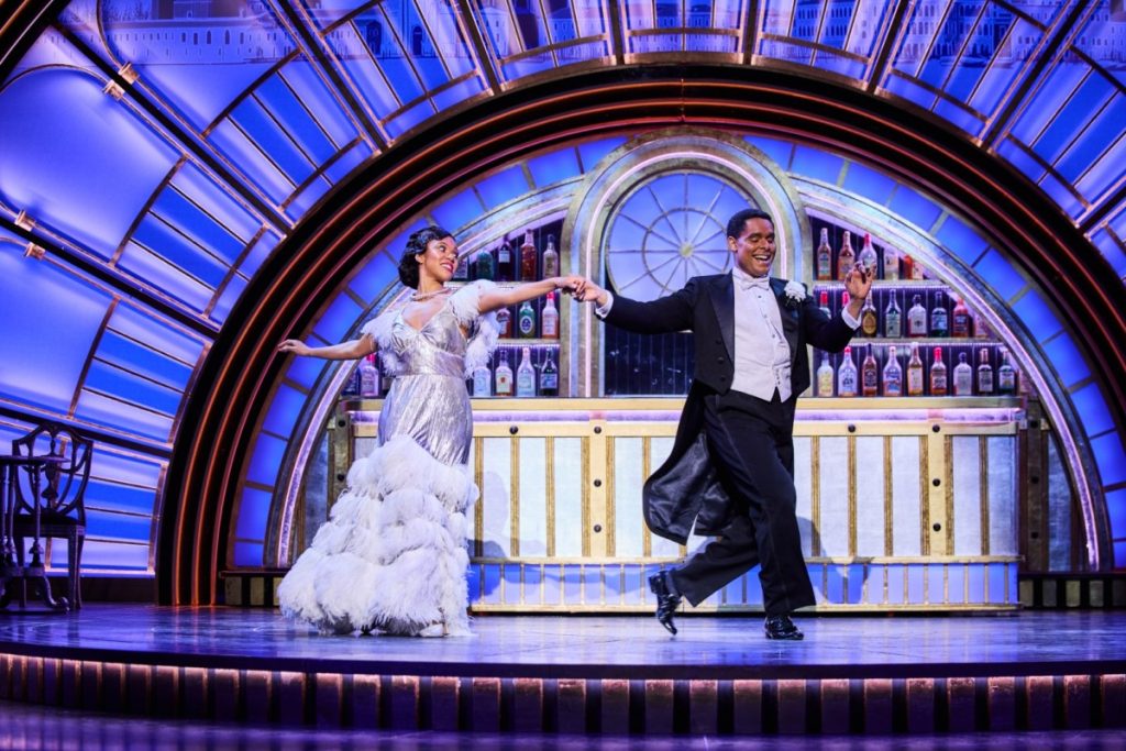 Phillip Attmore and Nicole-Lily Baisden in Top Hat - Photo: Andrew Perry