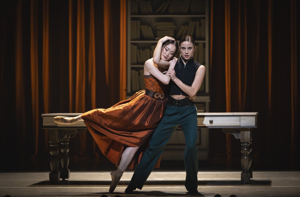 Gemma Coutts and Saeka Shirai in Gentleman Jack - Photo: Emily Nuttall
