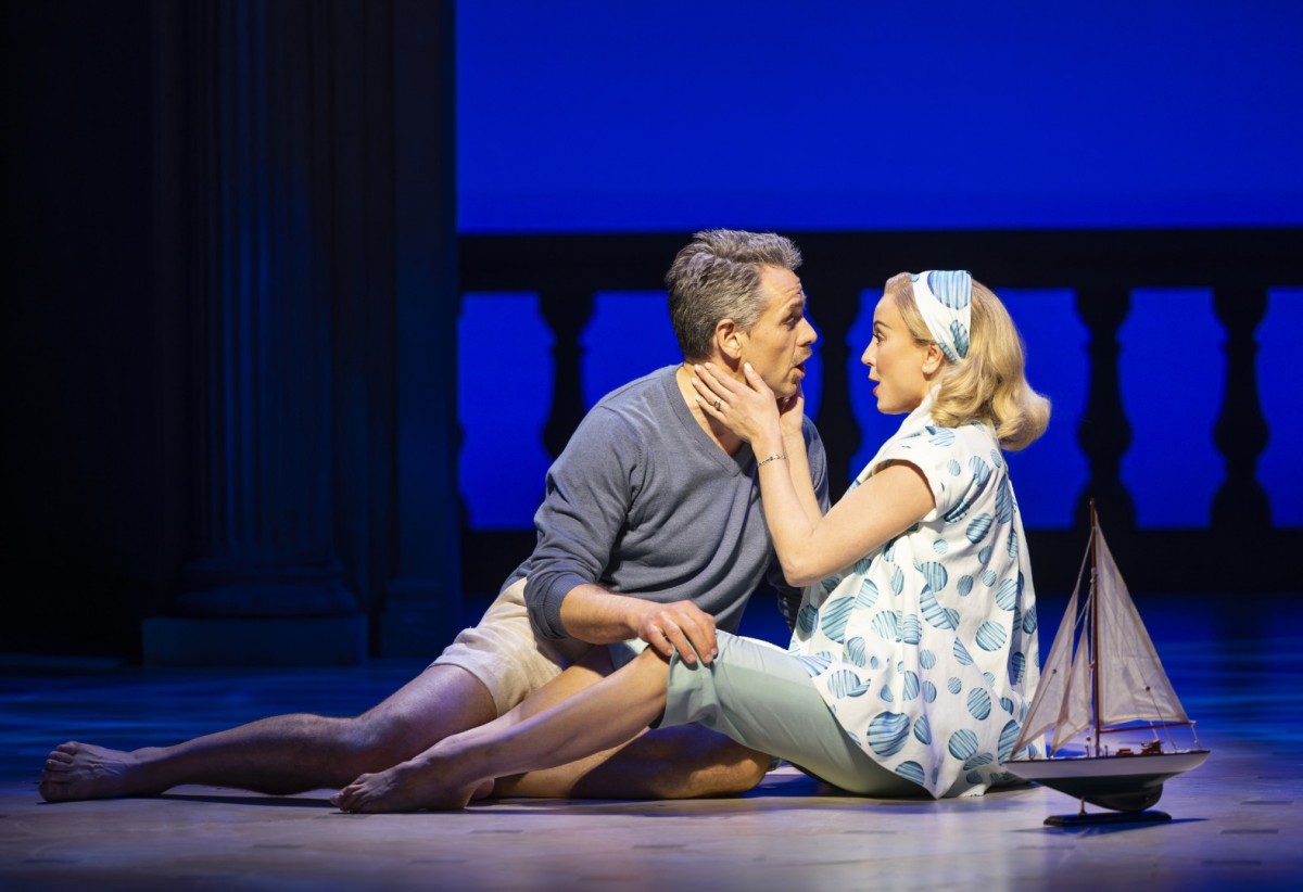 High Society: Julian Ovenden as Dexter Haven and Helen George as Tracy Lord - Photo: Pamela Raith
