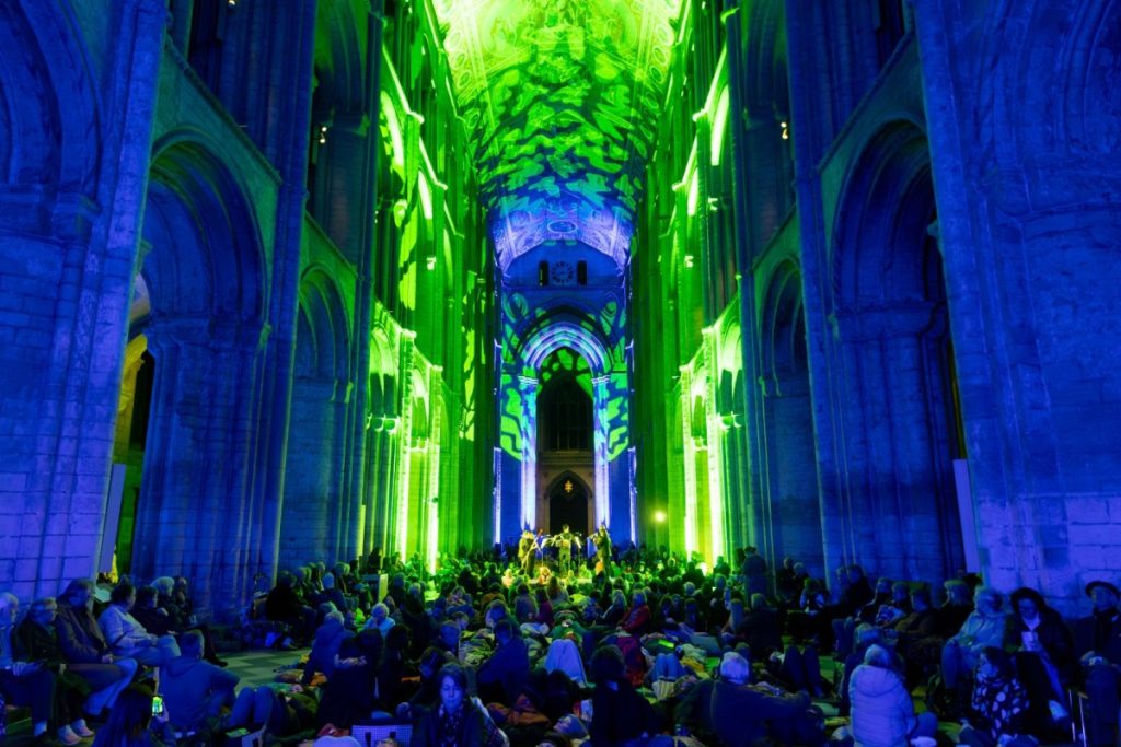2025 Surround Sound Playlist performance 2 at Ely Cathedral - Photo courtesy Britten Sinfonia