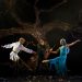 Sean Bates, Matthew Koon and Minju Kang in Merlin. Photo: Emma Kauldhar