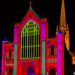 Norwich Cathedral during Love Light Norwich 2020