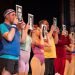 Dancers on stage in production of A Chorus Line