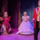 AJ Deane, Leighton Melville, Kimberley Mason and Brian Wood in Cinderella at the Fisher Theatre, Bungay - Photo: James Ducker