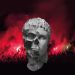 Promotional image for Coriolanus at Sewell Barn Theatre