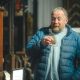 Nick Bodger in rehearsal for Faith Healer - Photo: Grant Barker Photography